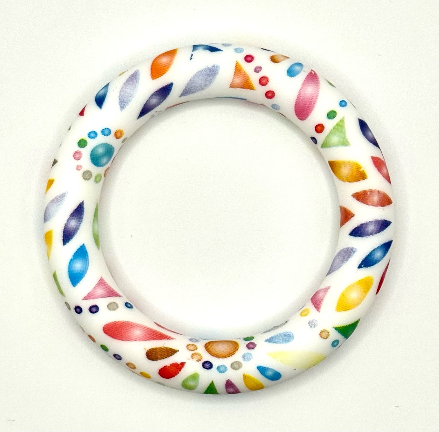 65mm Silicone Ring Printed designs