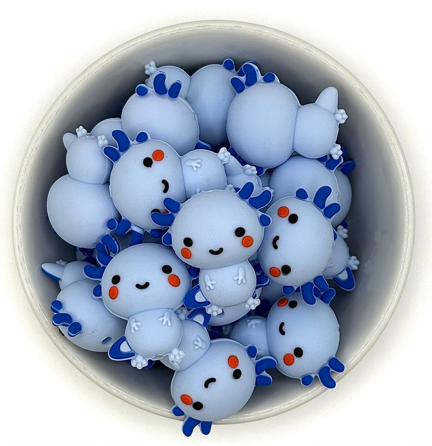 Axolotl 3D | Silicone Focal Beads