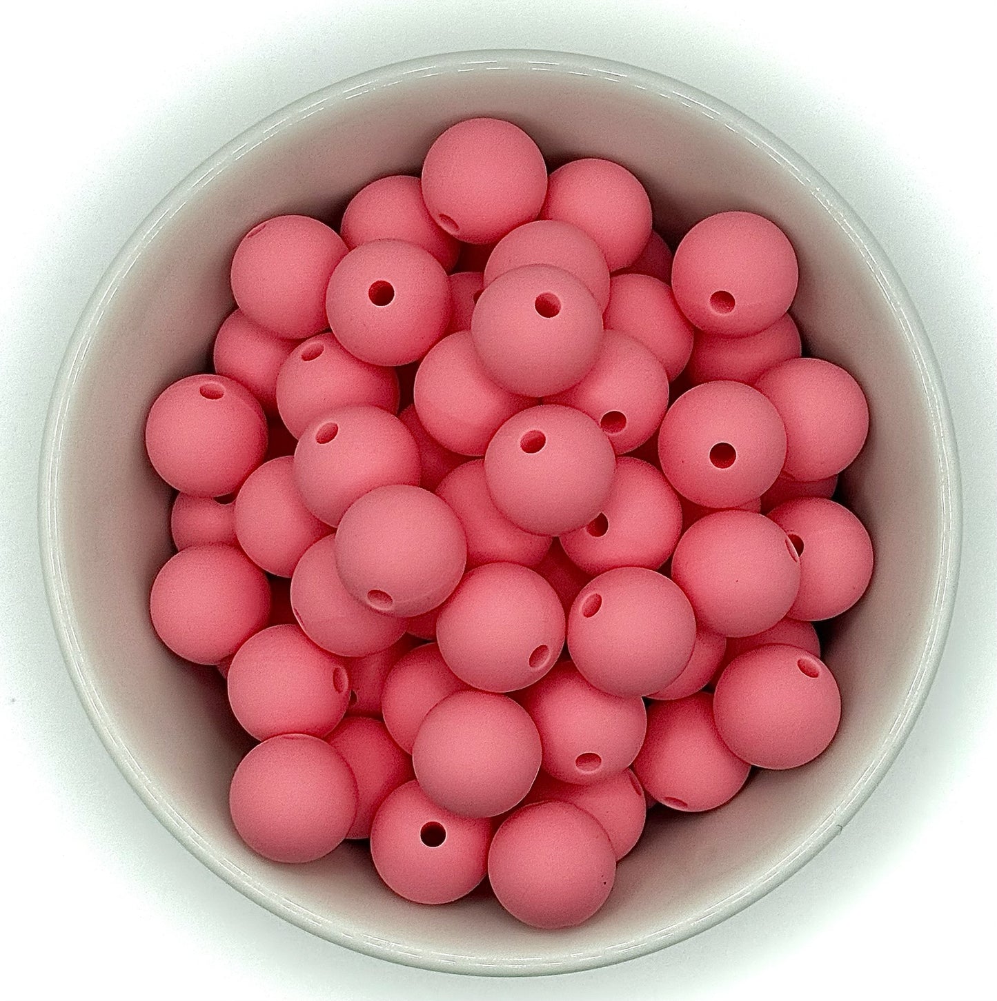 Silicone Round Bead 12mm | Silicone Solid Color Beads