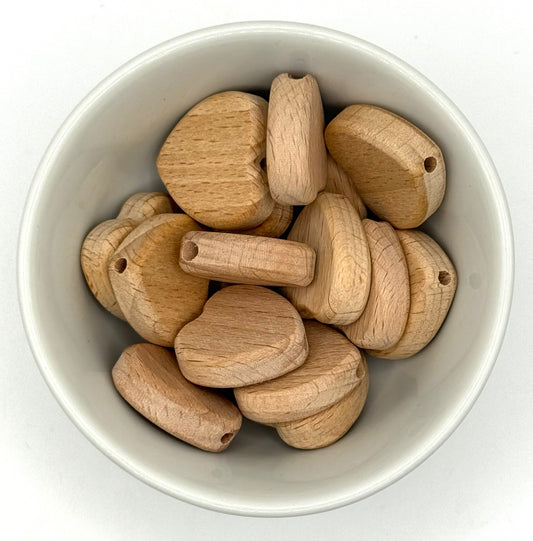 Beechwood Heart | Wood Beads and Accessories
