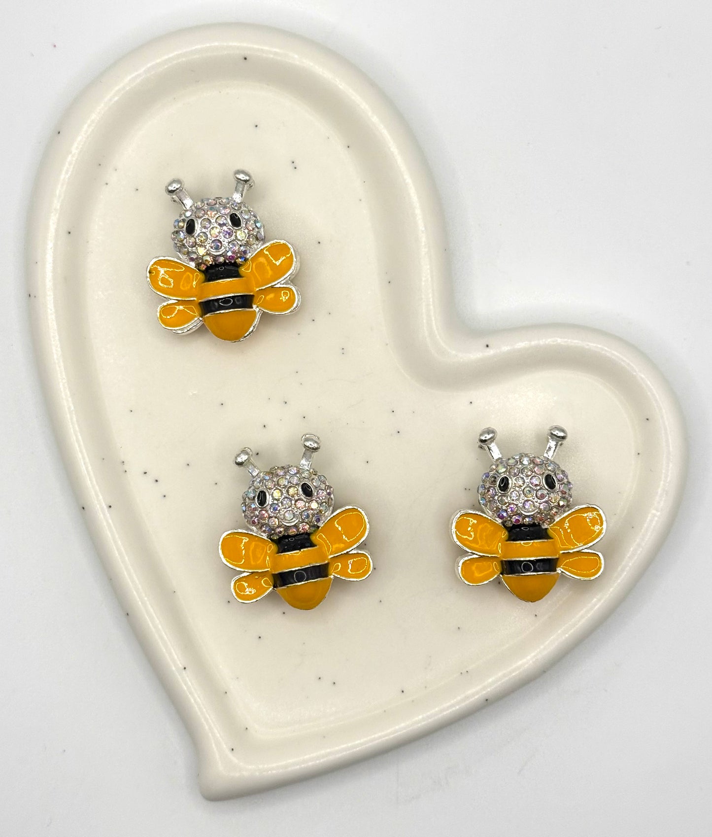 Sparkling Bumble Bee Alloy Focal