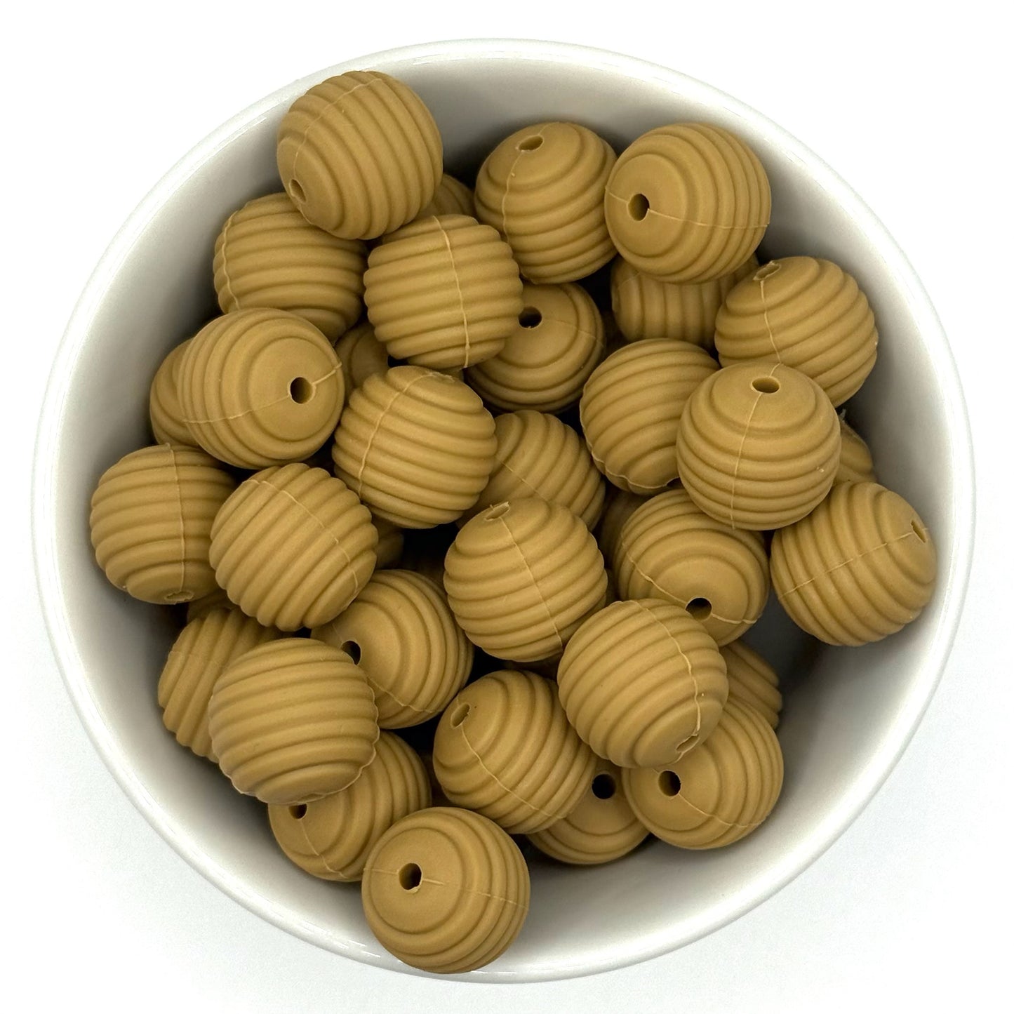 Beehive 15mm Silicone Bead | Silicone Beads