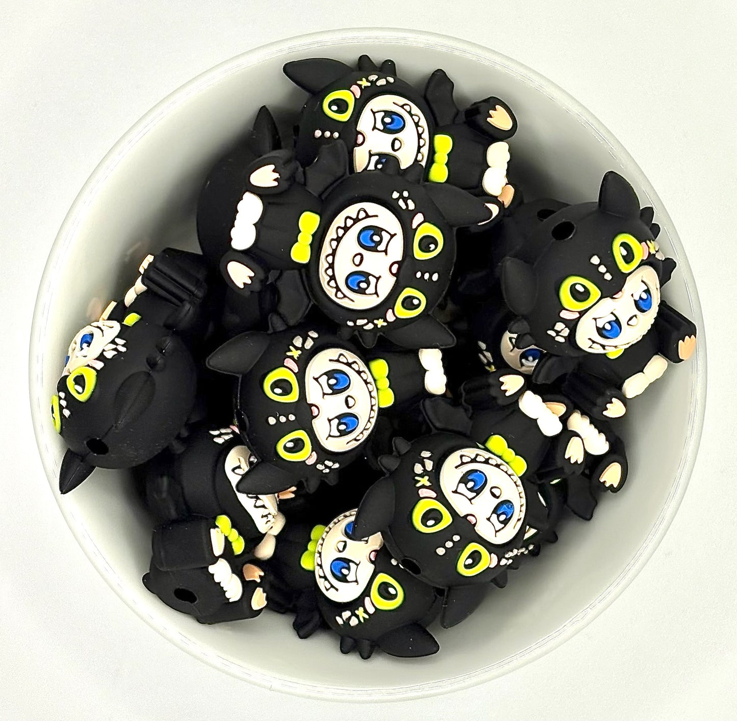 3D Labu Monster - Focal Bead