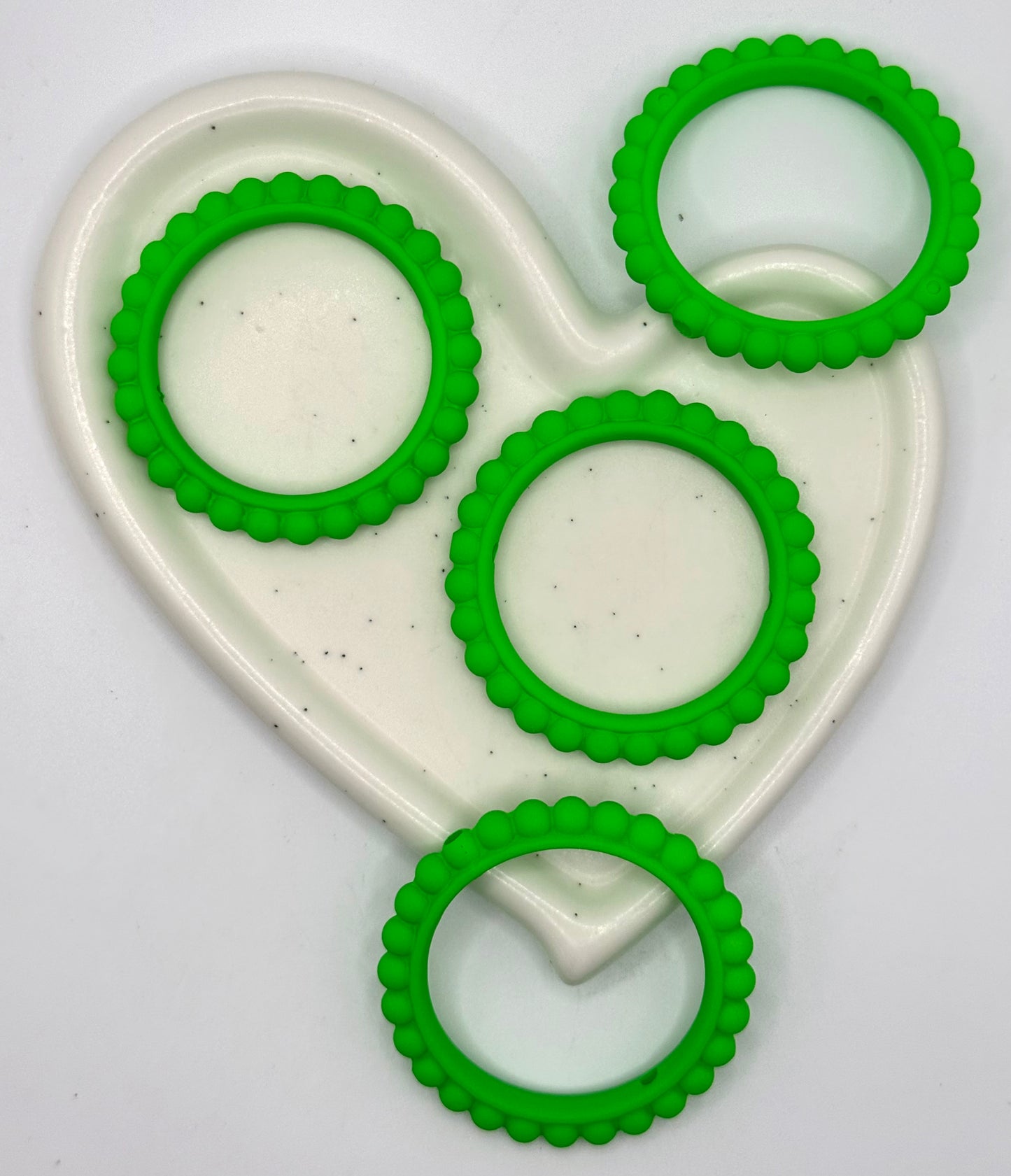 Bubble Frame Solid | Acrylic Beads