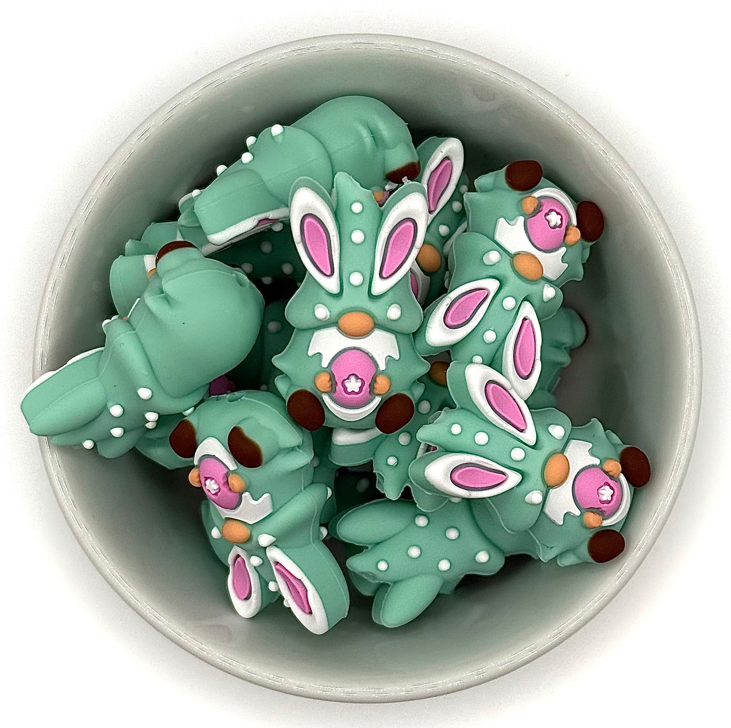 Easter Bunny | Silicone Focal Beads