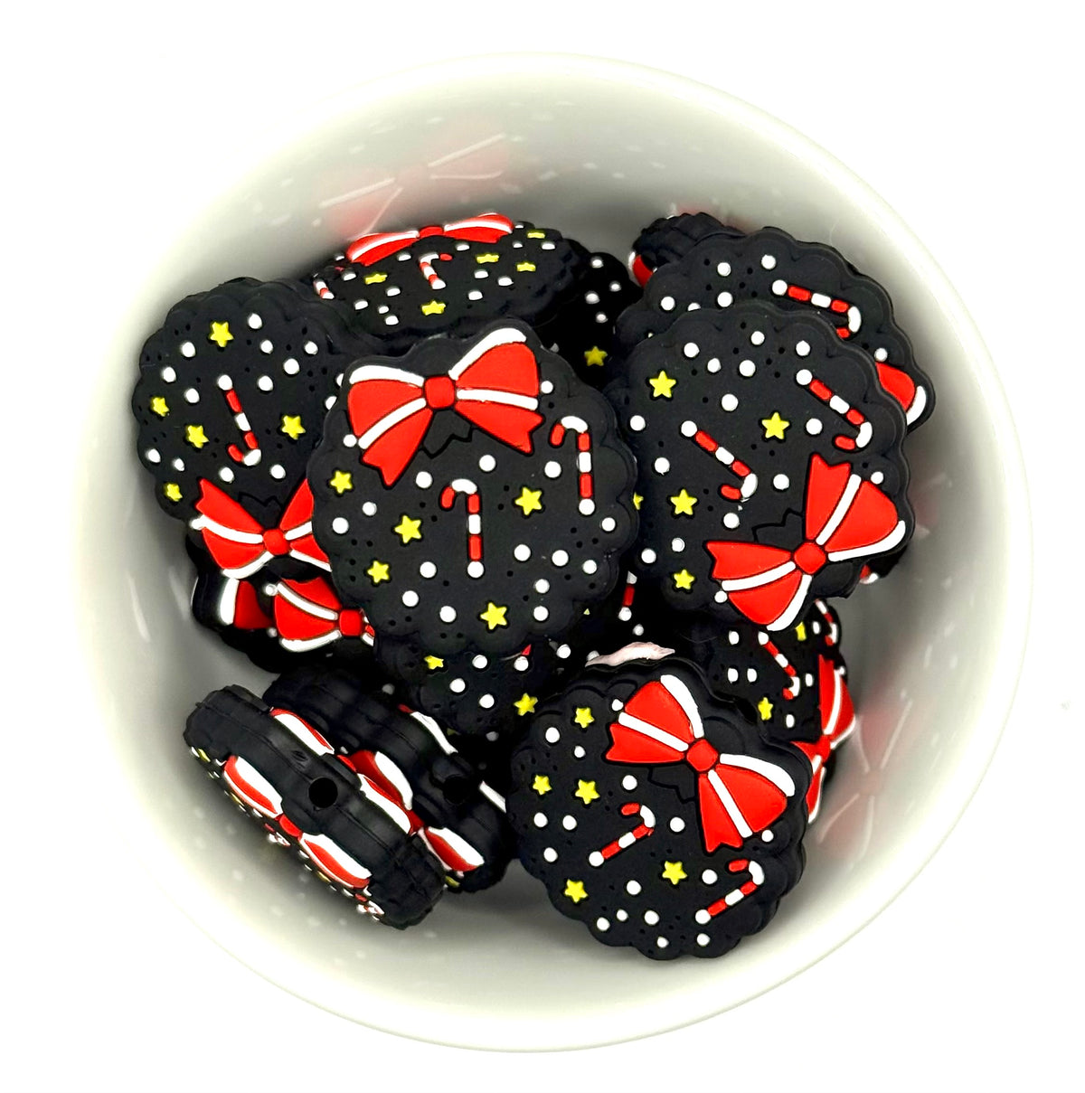 Holiday Wreath - Focal Beads