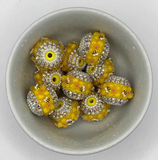 Bumble Bee Acrylic Bling