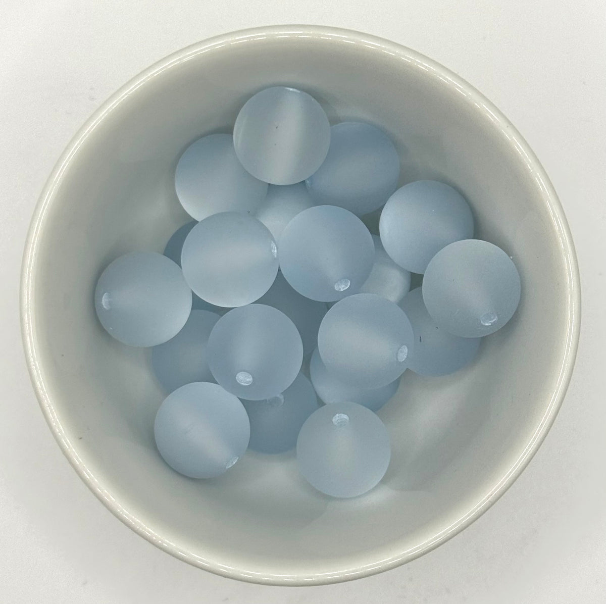 Frosted Acrylic 16mm | Acrylic Beads