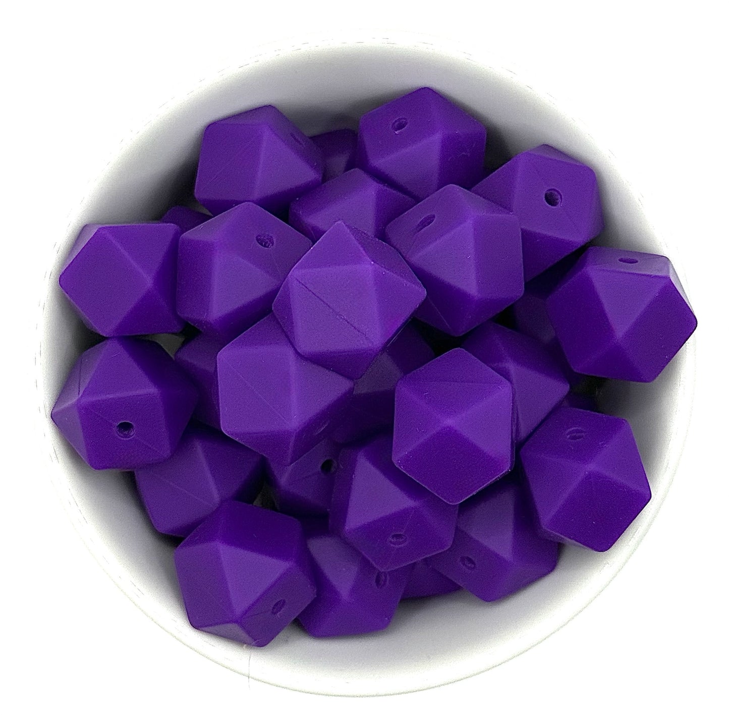 Hexagon 14mm | Silicone Beads