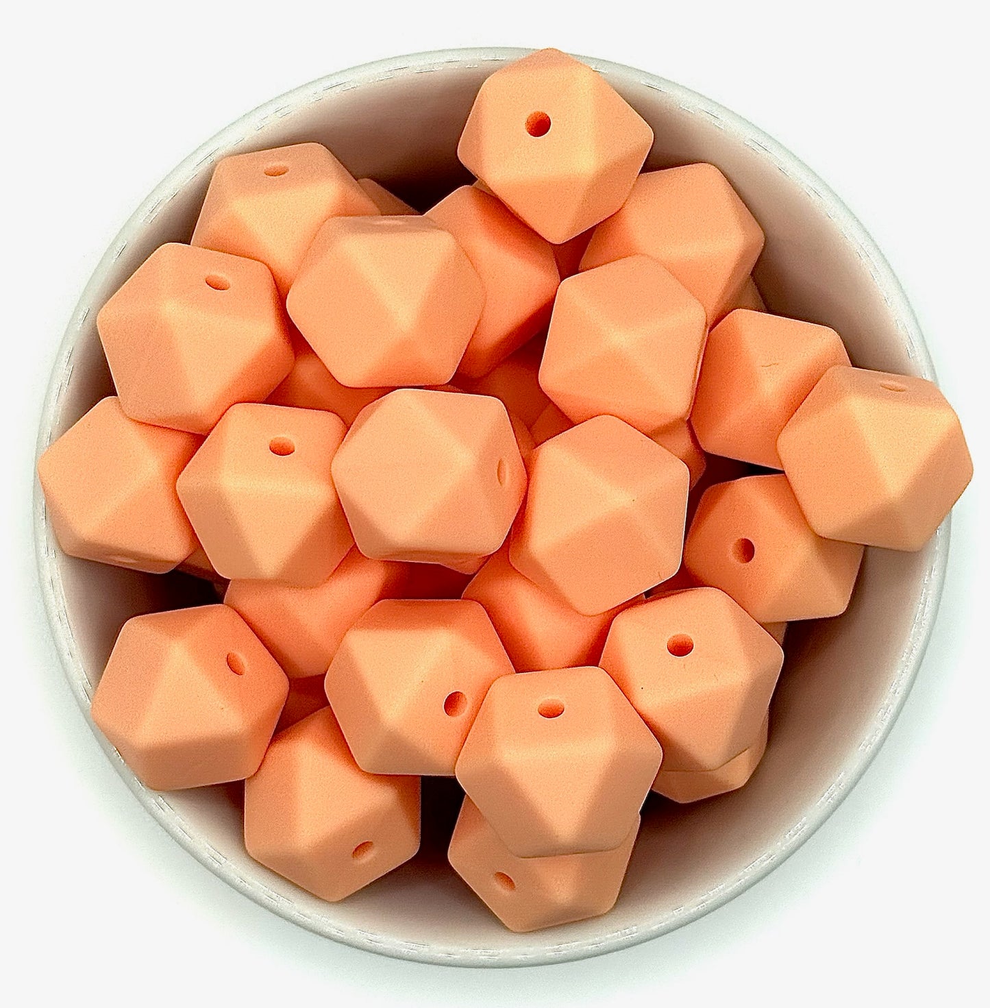 Hexagon 14mm | Silicone Beads