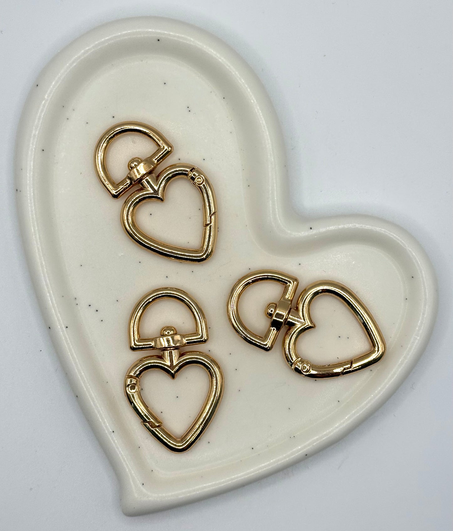 Heart Metal Lobster Clasp Keychain Hardware | Supplies