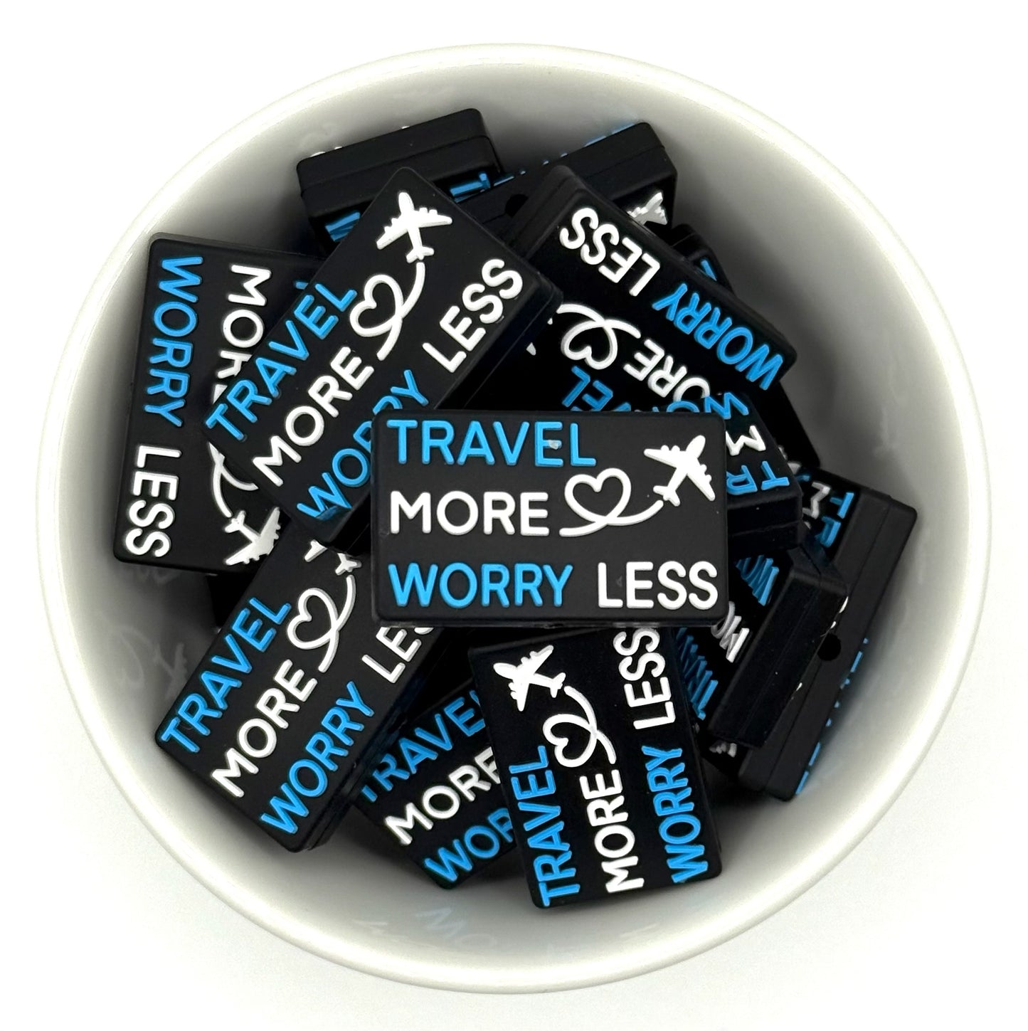 Travel More, Worry Less | Silicone Focal Bead