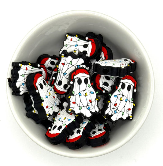Ghost wanna be Santa - Focal Bead