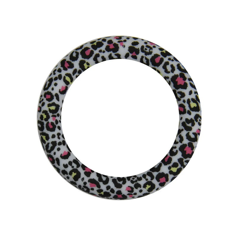 Silicone Printed Ring 65mm | Silicone Beads