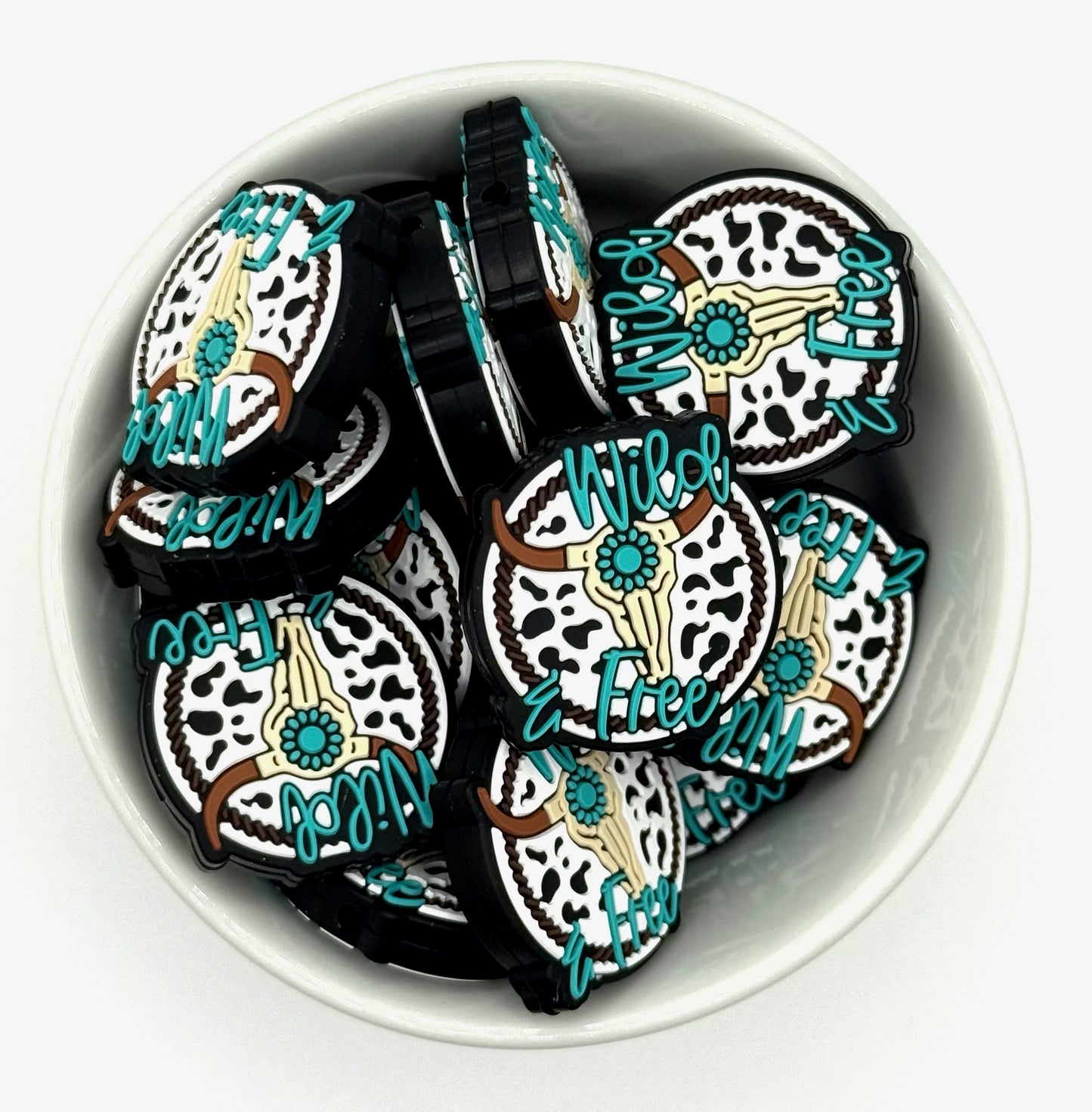 Wild & Free Western | Silicone Focal Bead