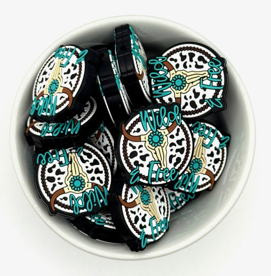 Wild & Free Western | Silicone Focal Bead