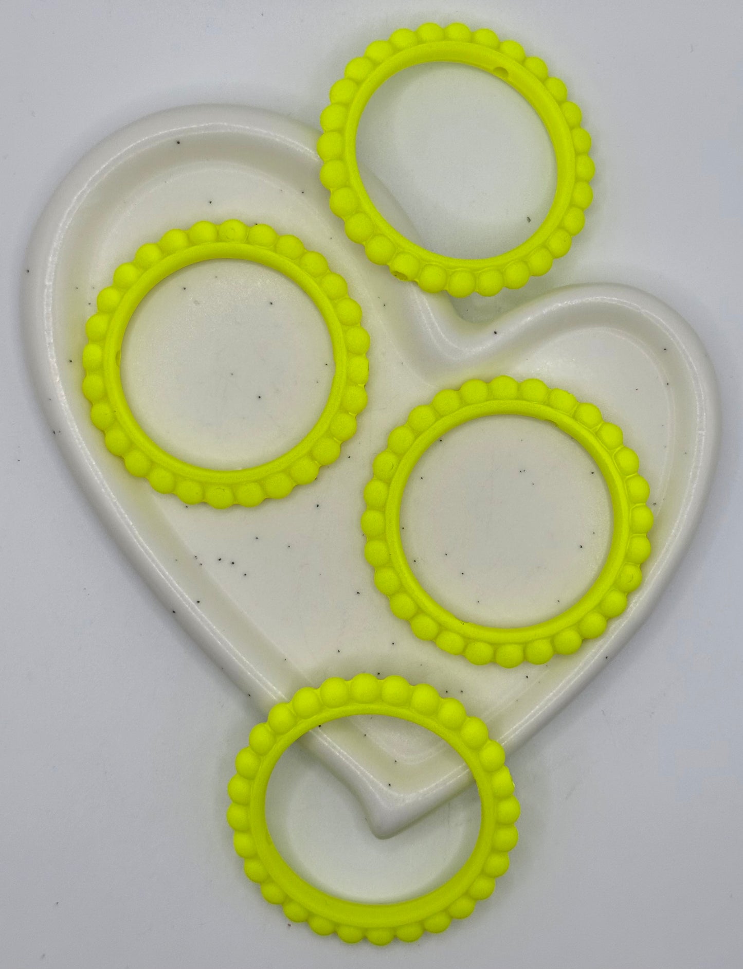 Bubble Frame Solid | Acrylic Beads