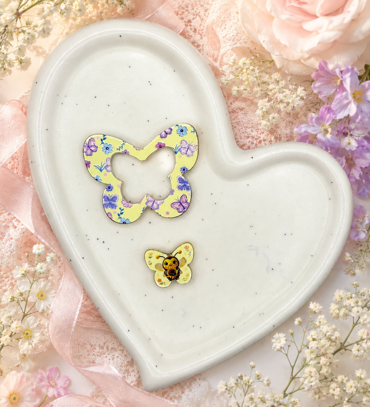 Character Wreath / Focal Spinner set | Acrylic Focal Beads