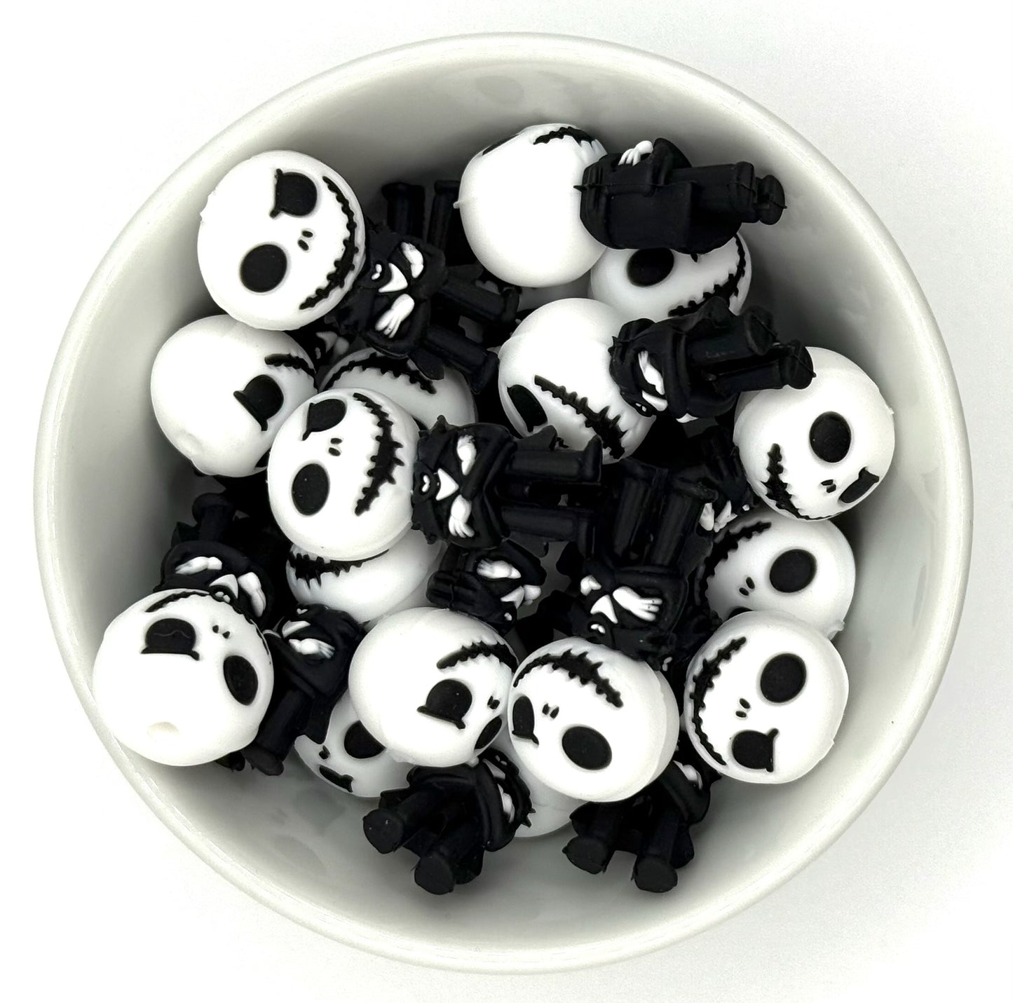 Jack Skeleton 3D | Silicone 3D Focal Bead