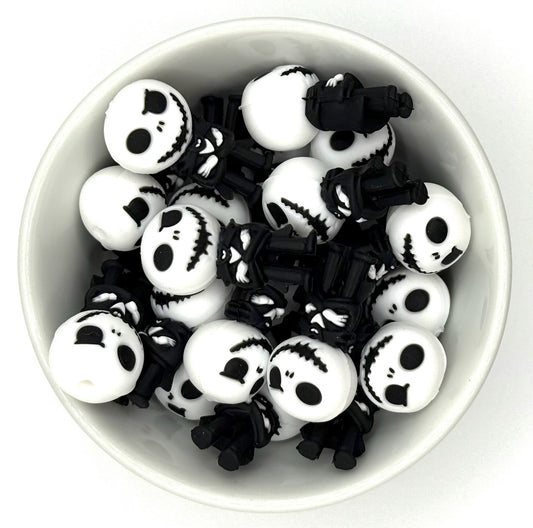 Jack Skeleton 3D | Silicone 3D Focal Bead