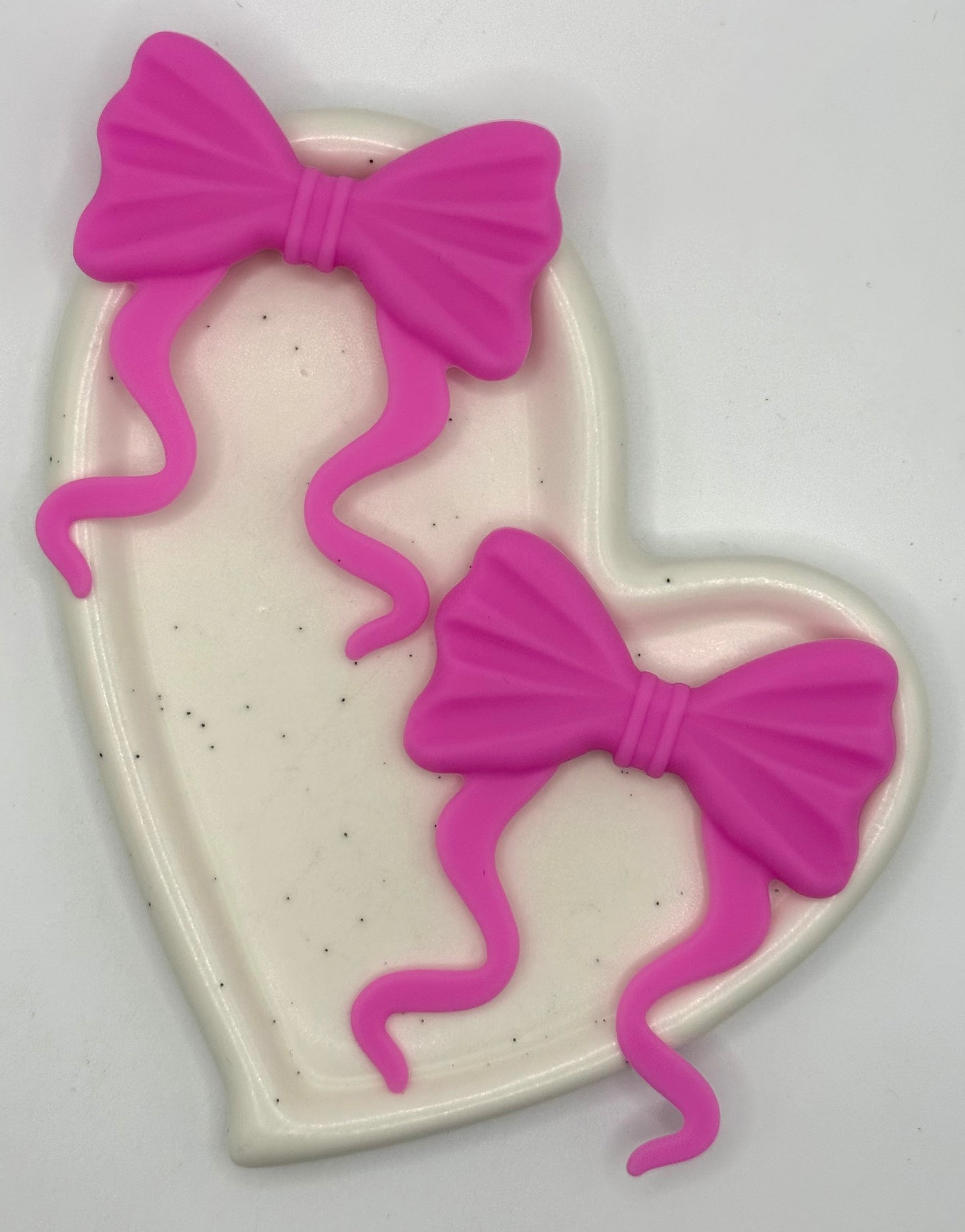 Curly Bow | Silicone Focal Bead