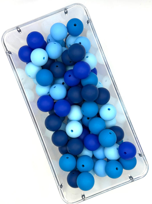 Silicone Bead Mixtures 15mm | Silicone Bead Bulk Packs