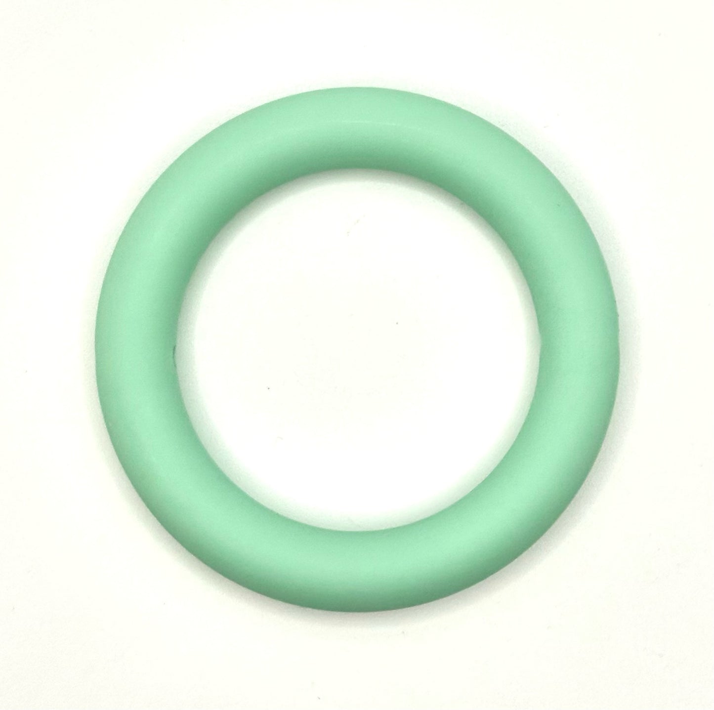 65mm Round Silicone Rings Solid Colours