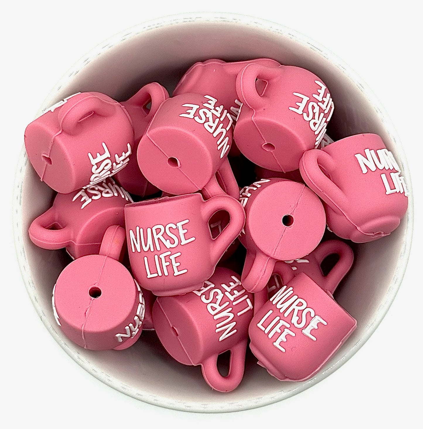 3D Nurse Cup | Silicone Focal Bead