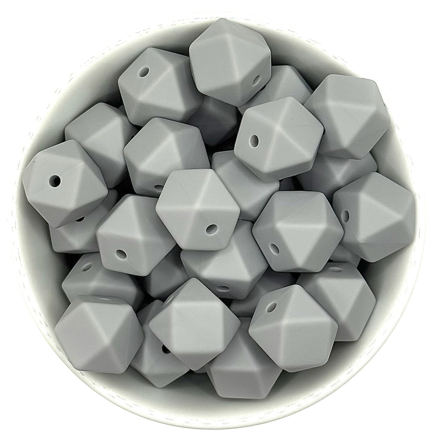 Hexagon 14mm | Silicone Beads