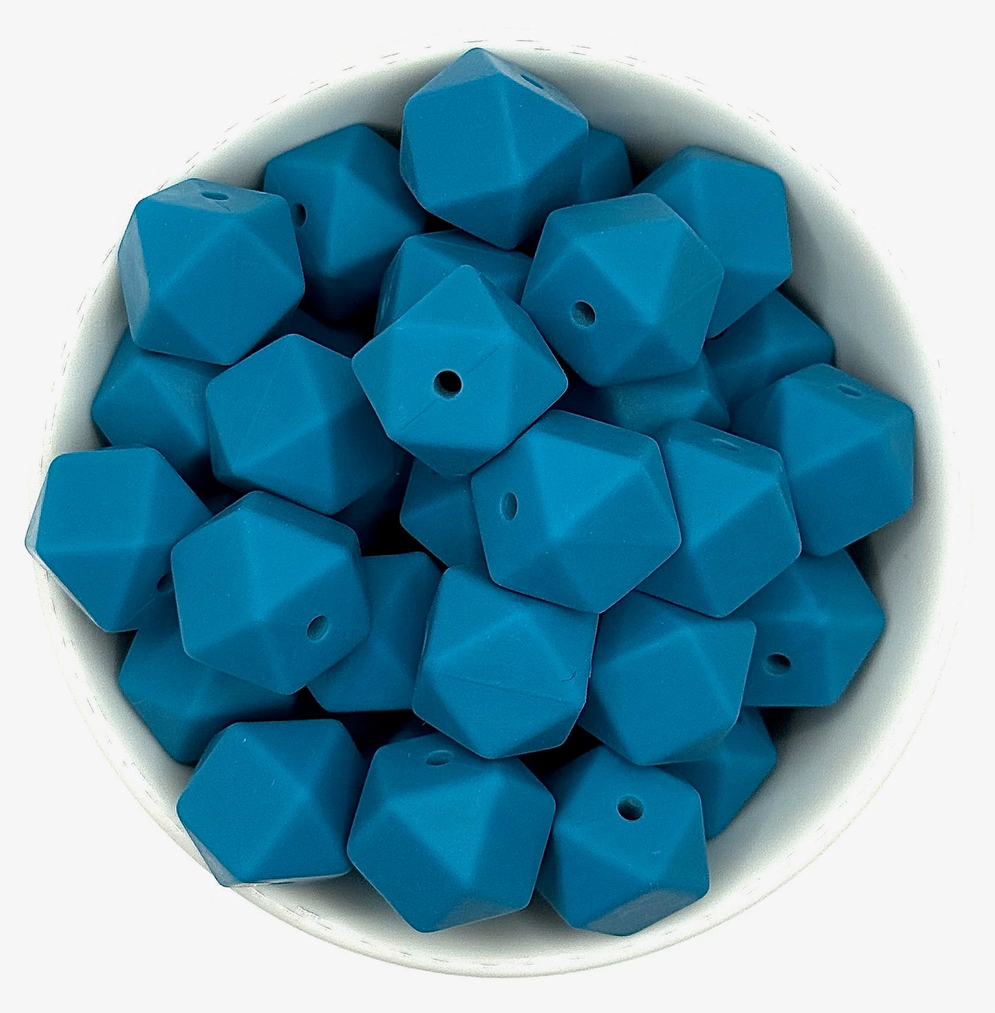 Hexagon 14mm | Silicone Beads
