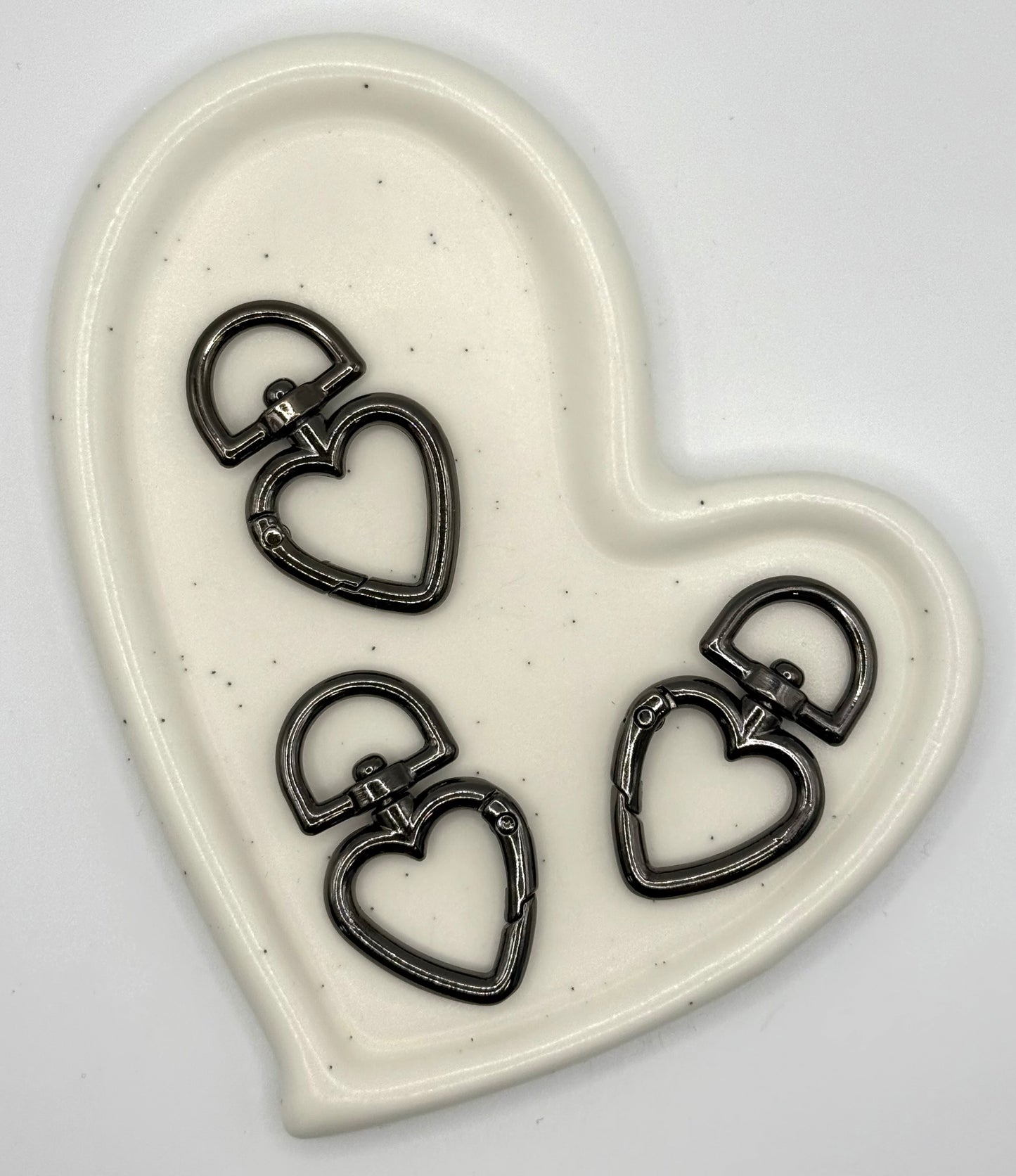 Heart Metal Lobster Clasp Keychain Hardware | Supplies