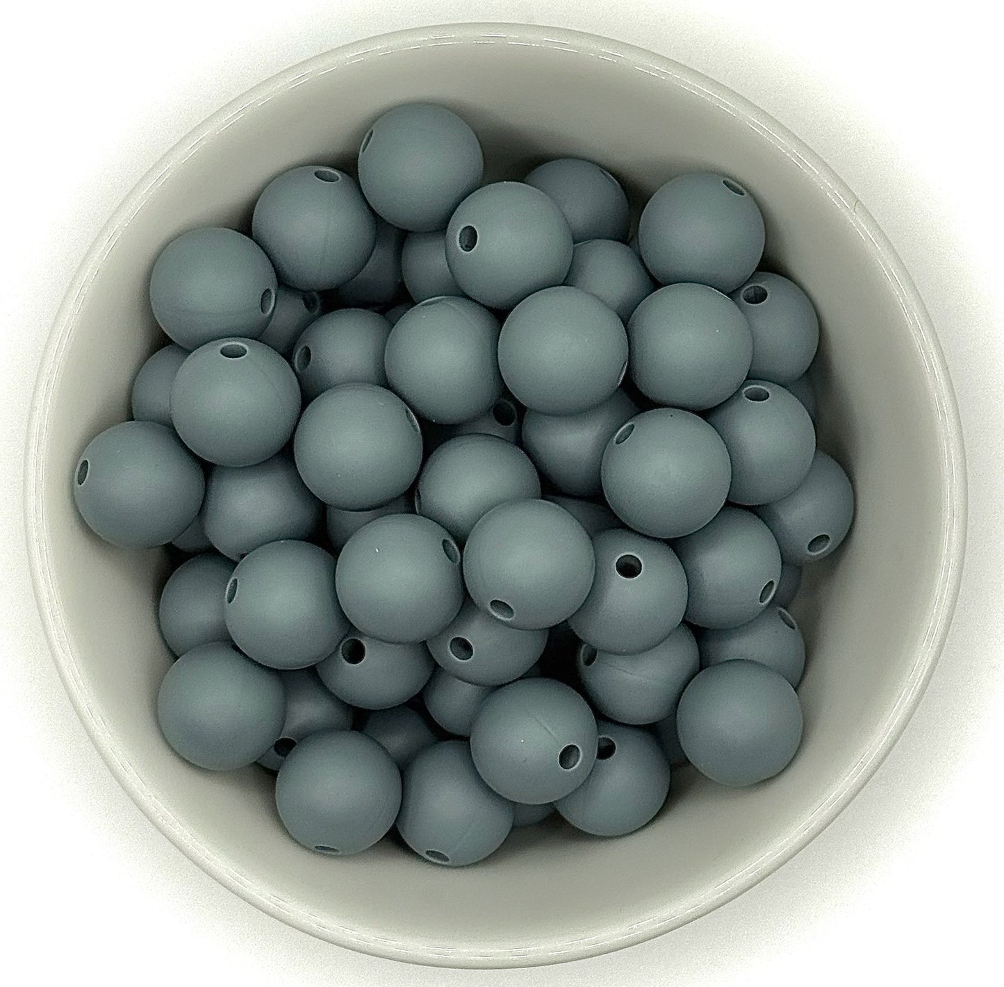 Silicone Round Bead 12mm | Silicone Solid Color Beads