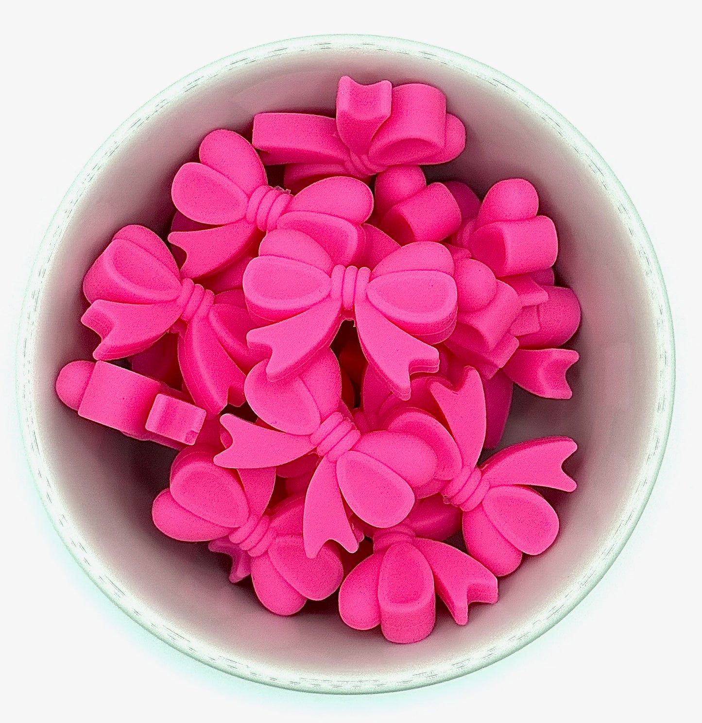 Pretty Bow | Silicone Focal Bead