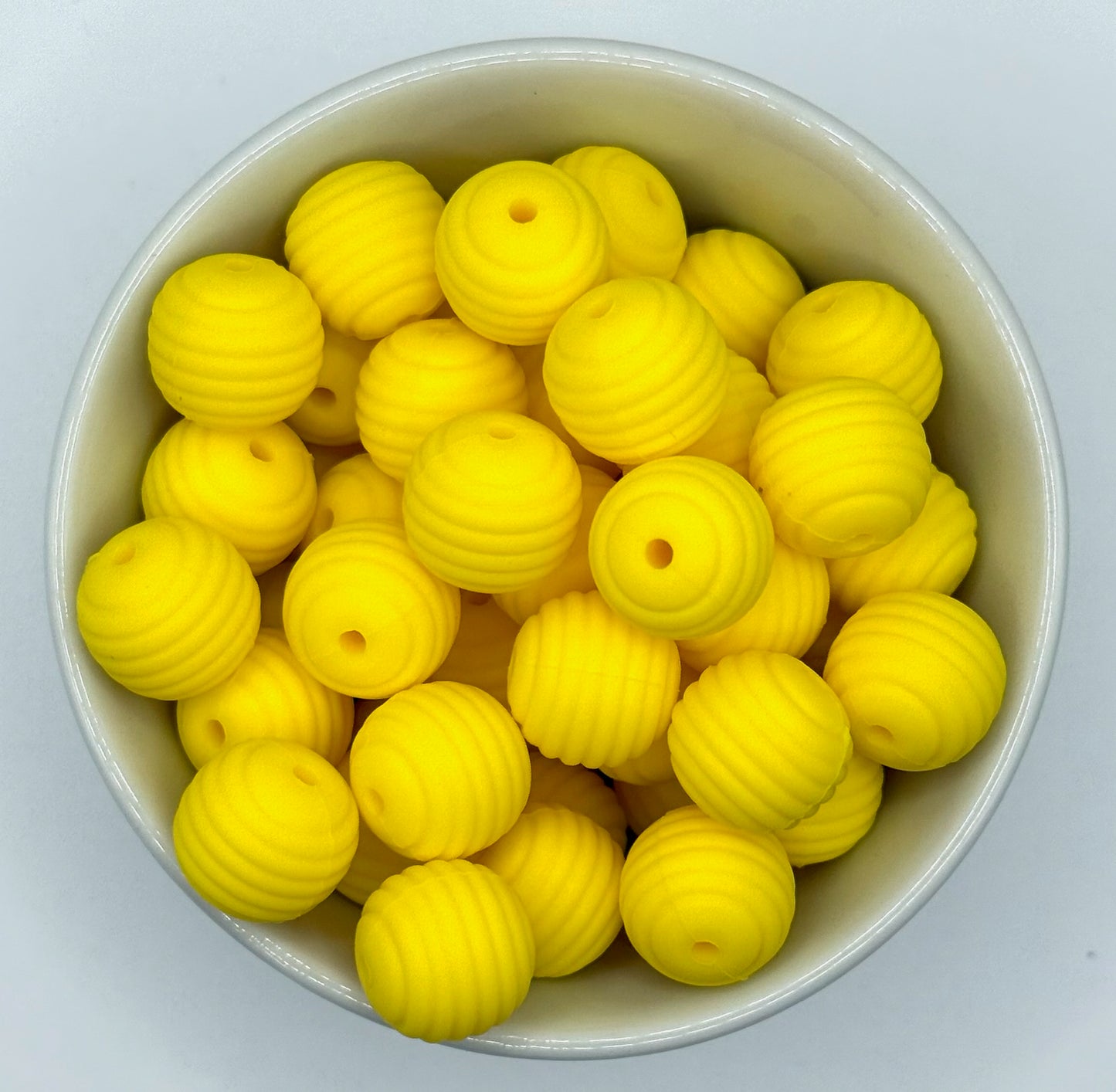 Beehive 15mm Silicone Bead | Silicone Beads