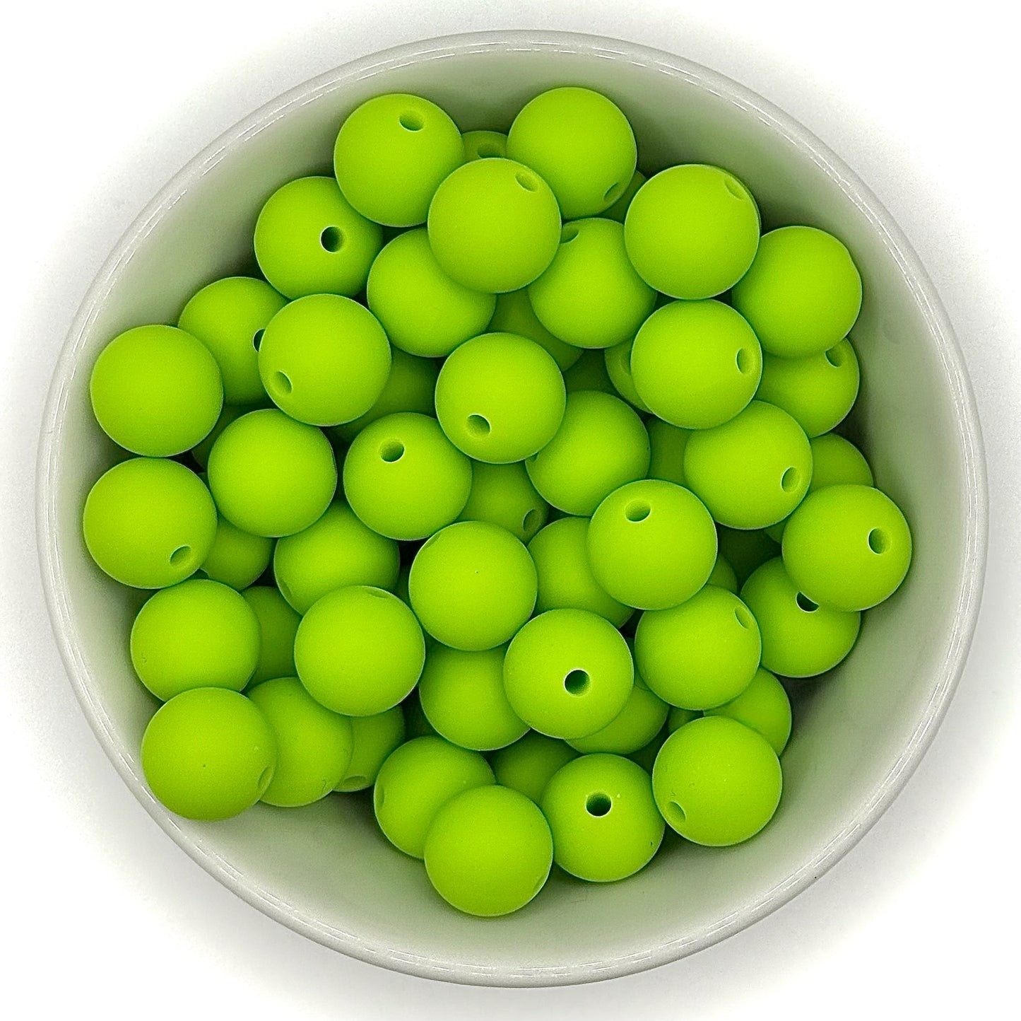 Silicone Round Bead 12mm | Silicone Solid Color Beads