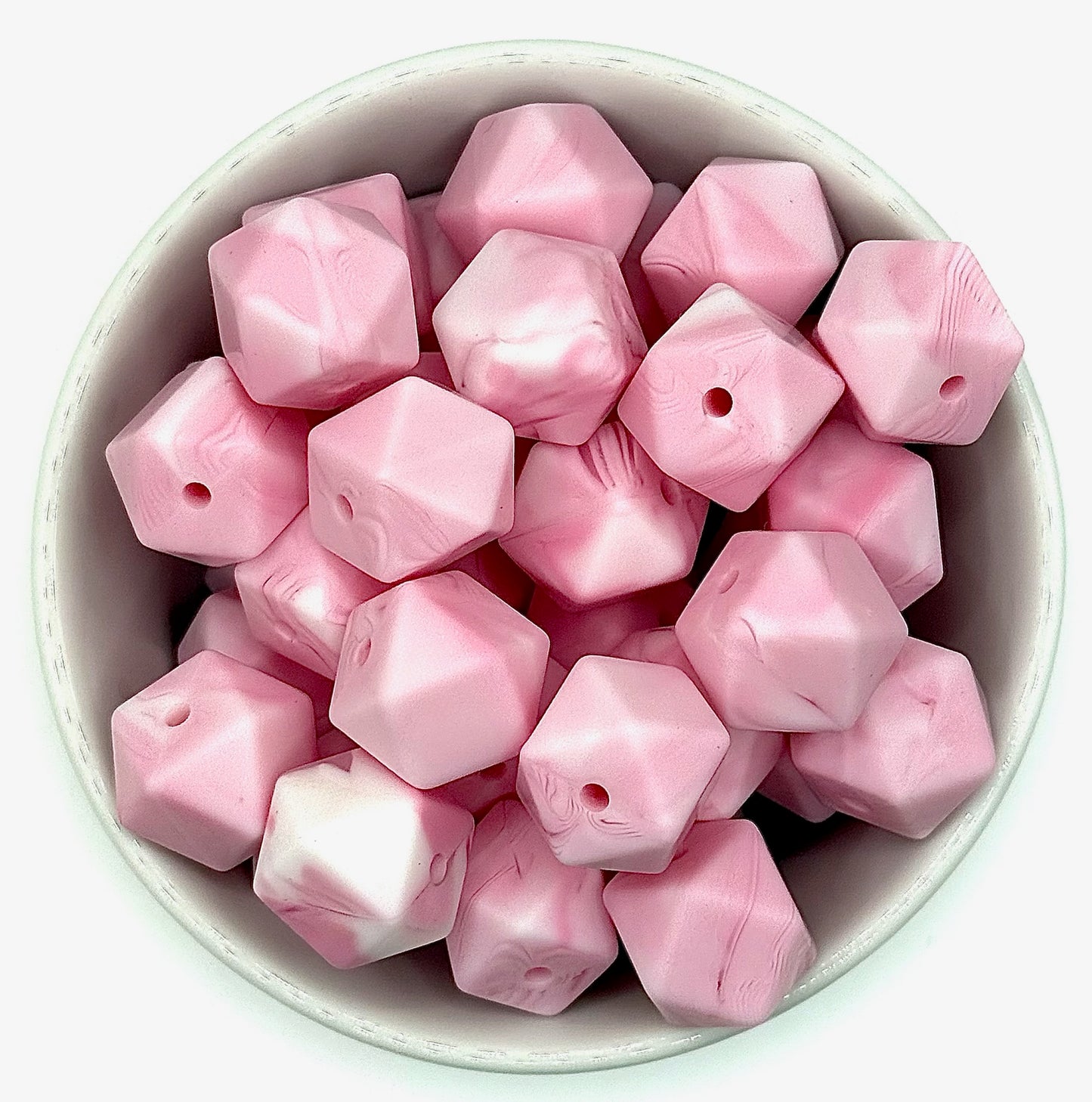 Hexagon 14mm | Silicone Beads