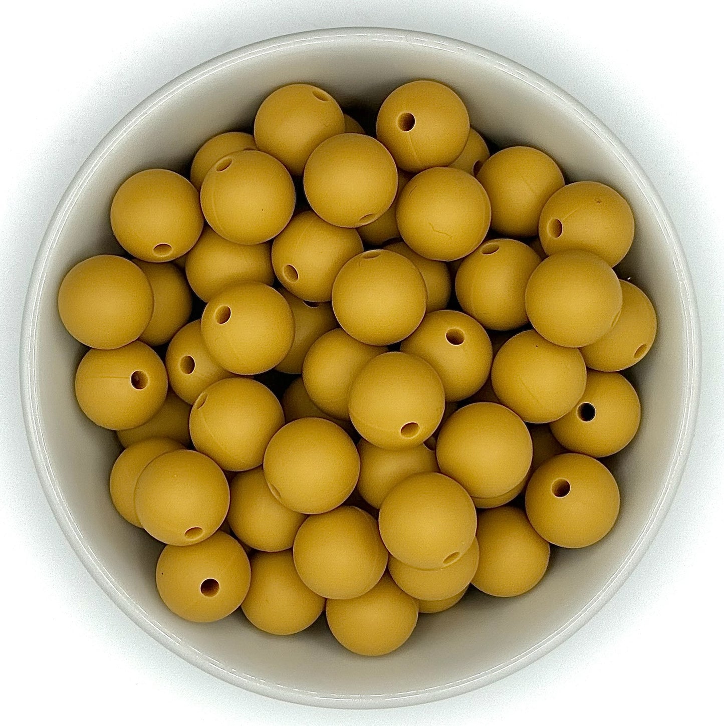 Silicone Round Bead 12mm | Silicone Solid Color Beads