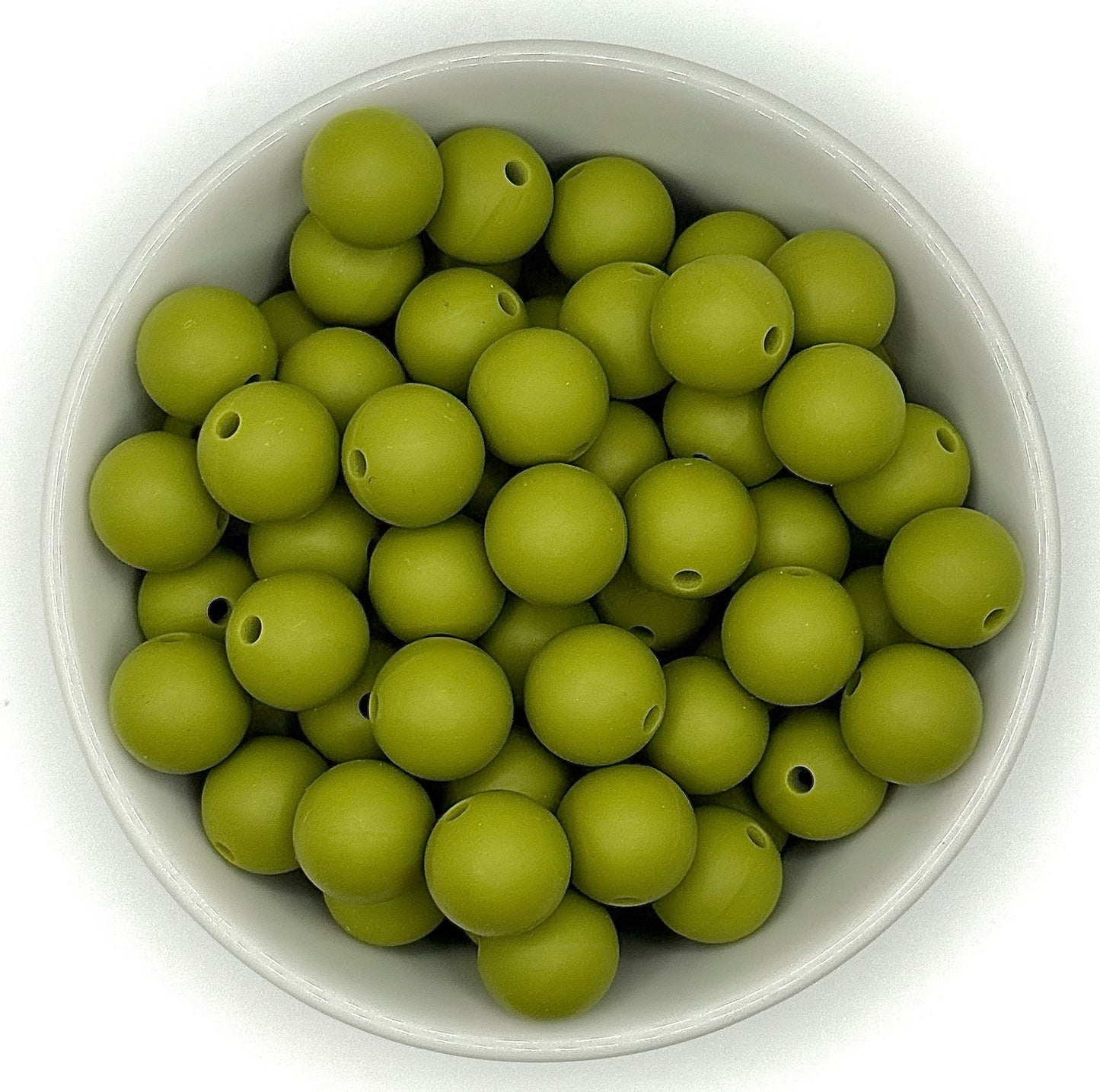 Silicone Round Bead 12mm | Silicone Solid Color Beads