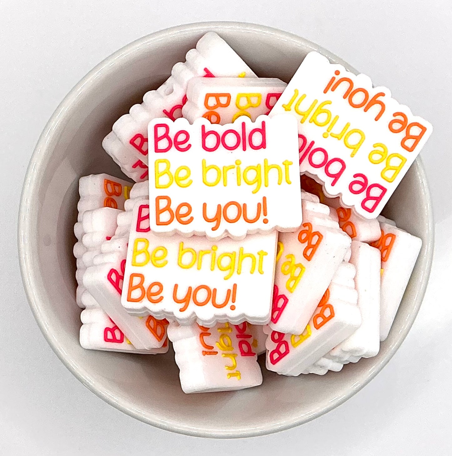 Be Bold, Be Bright, Be YOU! | Silicone Focal Beads
