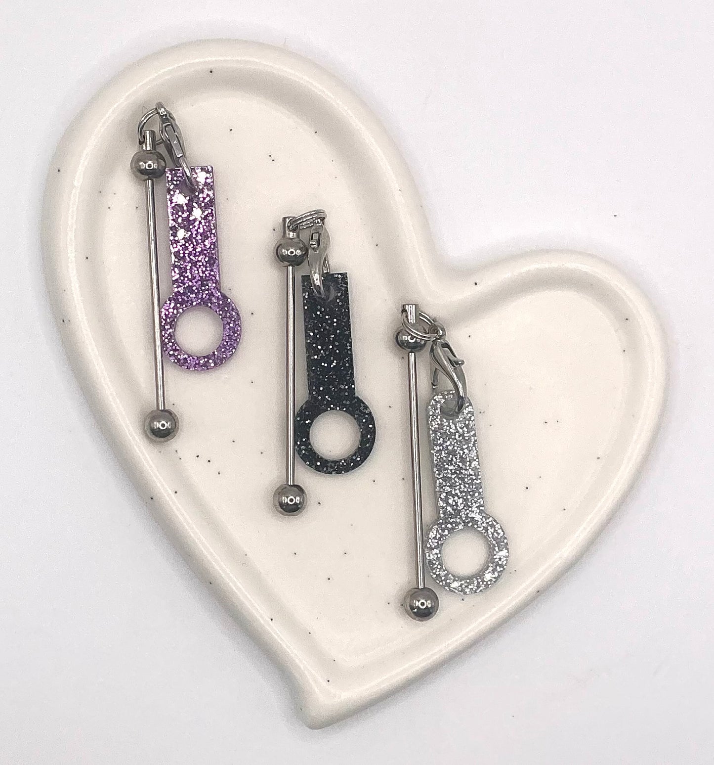 Beadable Acrylic Straw Charms | Beadables