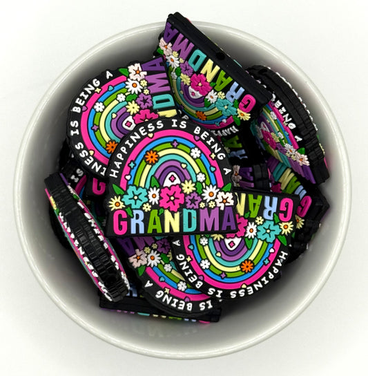 Happiness is Being A Grandma 🩷 | Silicone Focal Beads