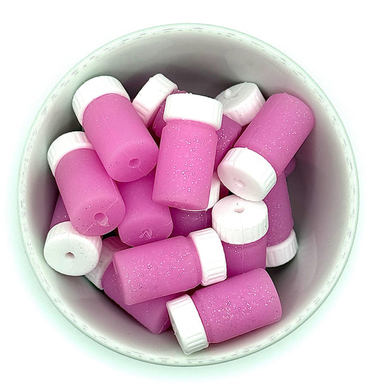 Pill Bottles 3D  | Silicone Focal Bead