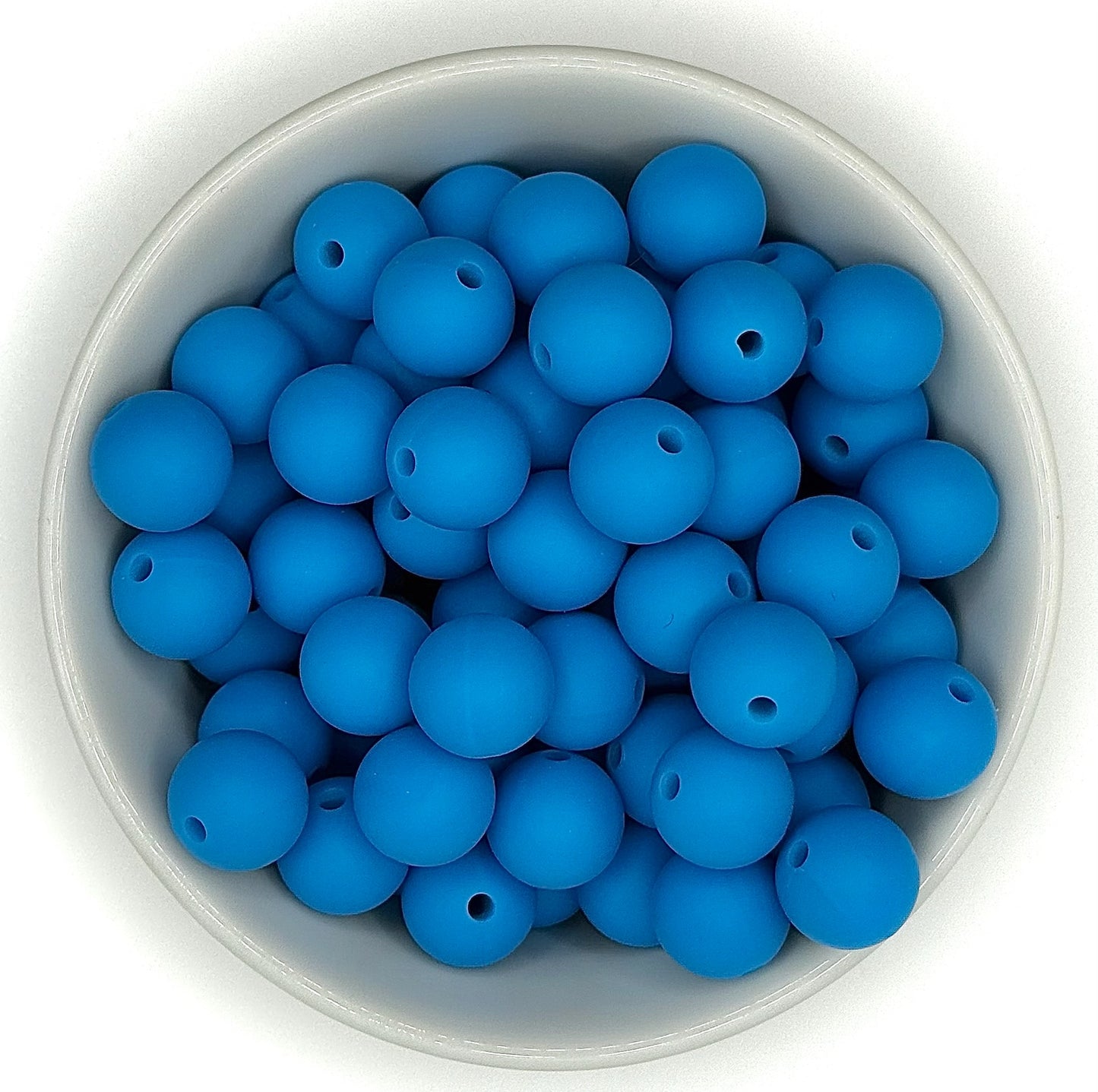 Silicone Round Bead 12mm | Silicone Solid Color Beads