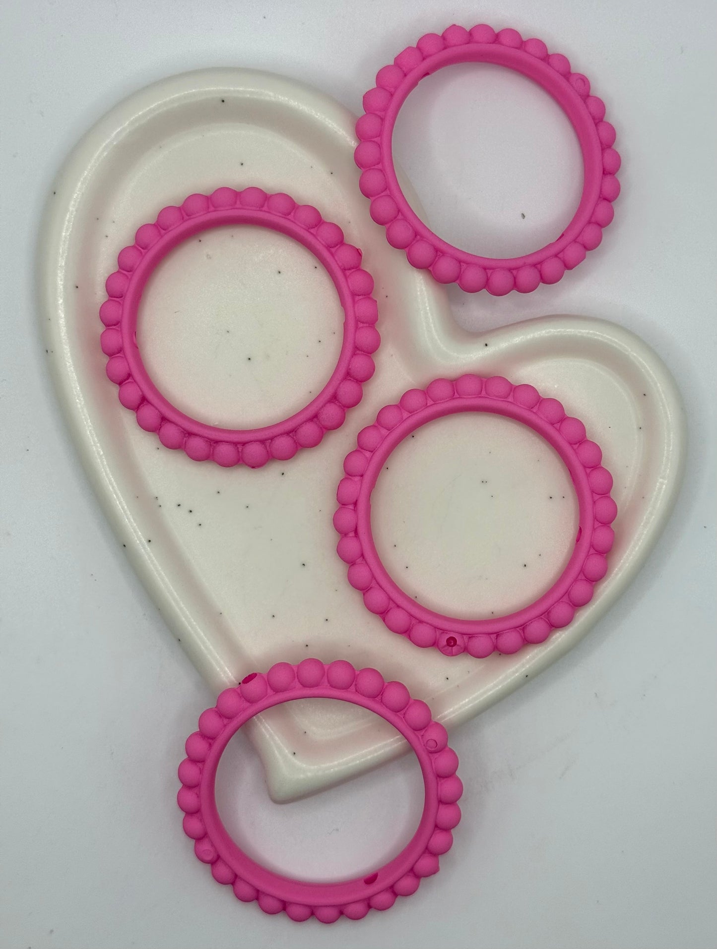 Bubble Frame Solid | Acrylic Beads