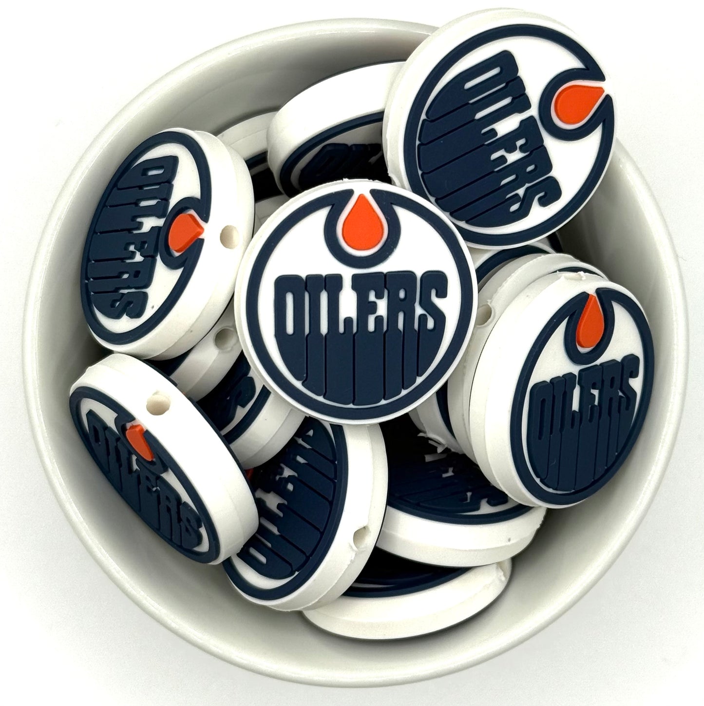 Hockey | Multiple Options Silicone & PVC Focal Bead