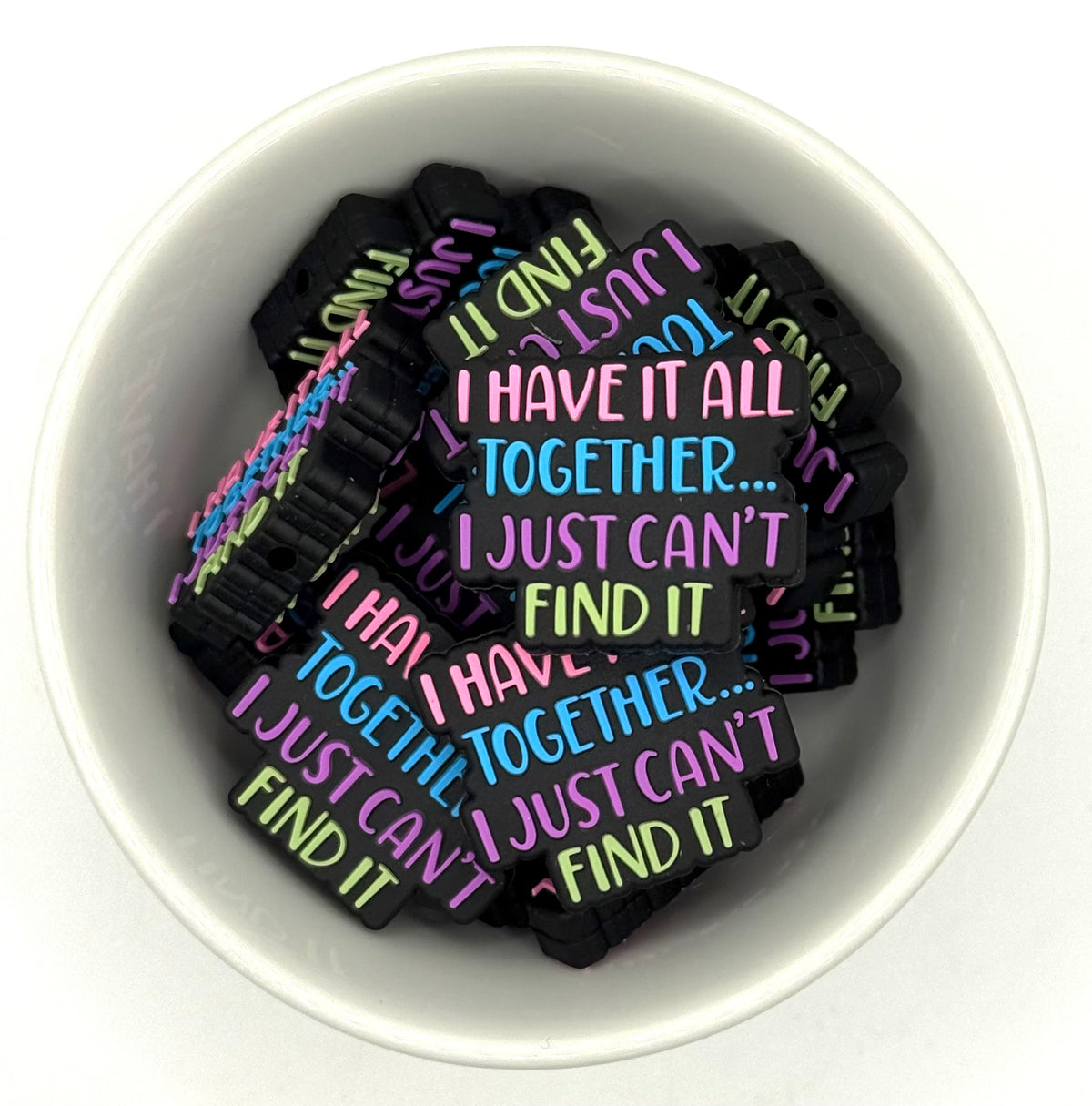 I Have it All Together…….💁‍♀️ | Silicone Focal Bead