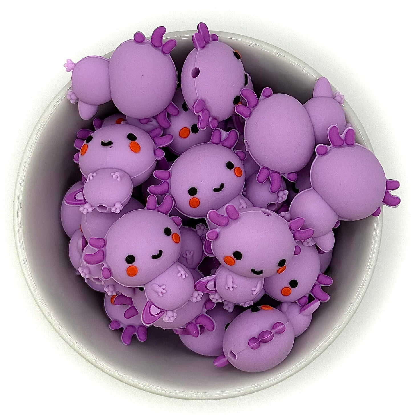 Axolotl 3D | Silicone Focal Beads