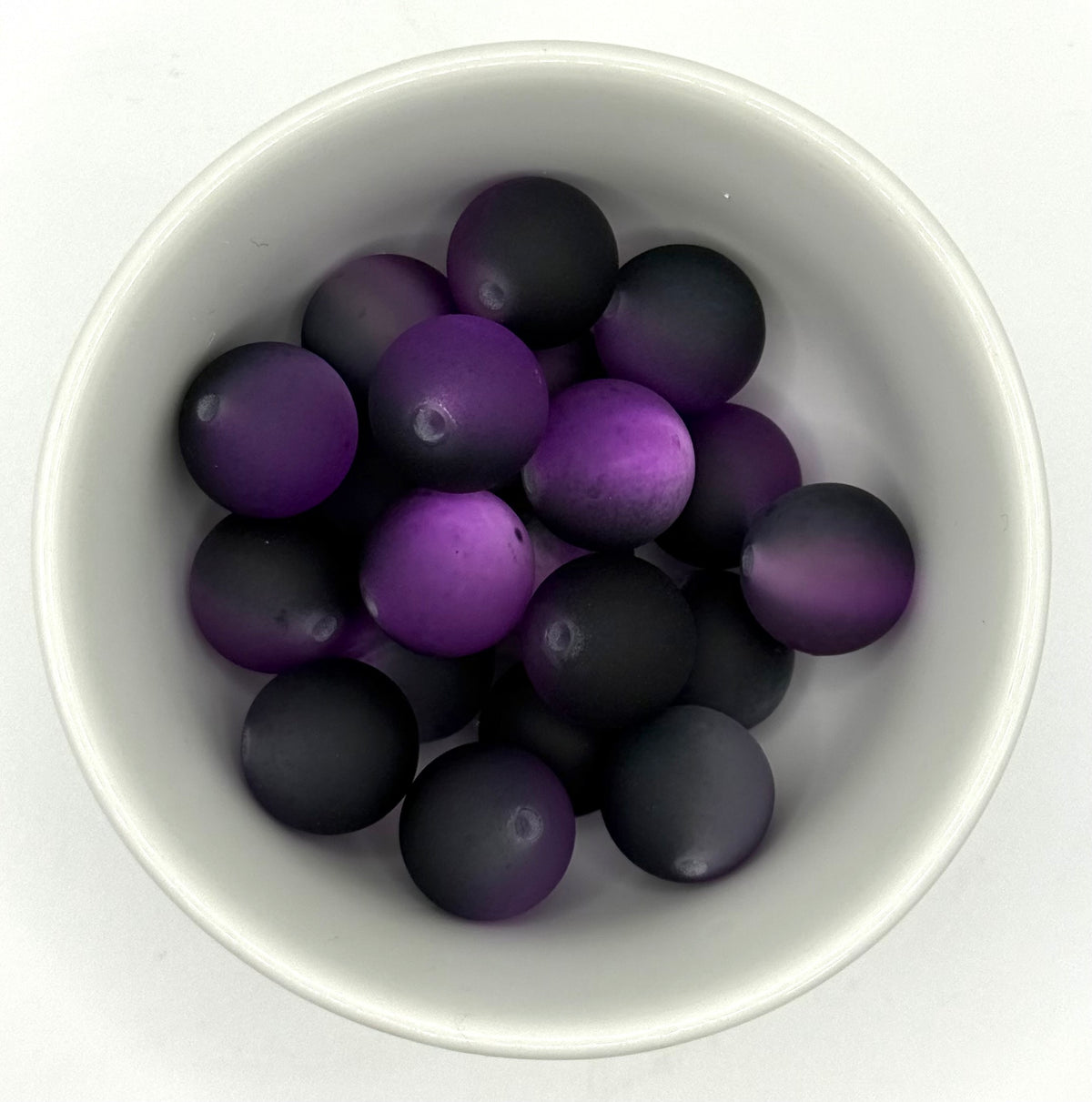 Frosted Acrylic 16mm | Acrylic Beads