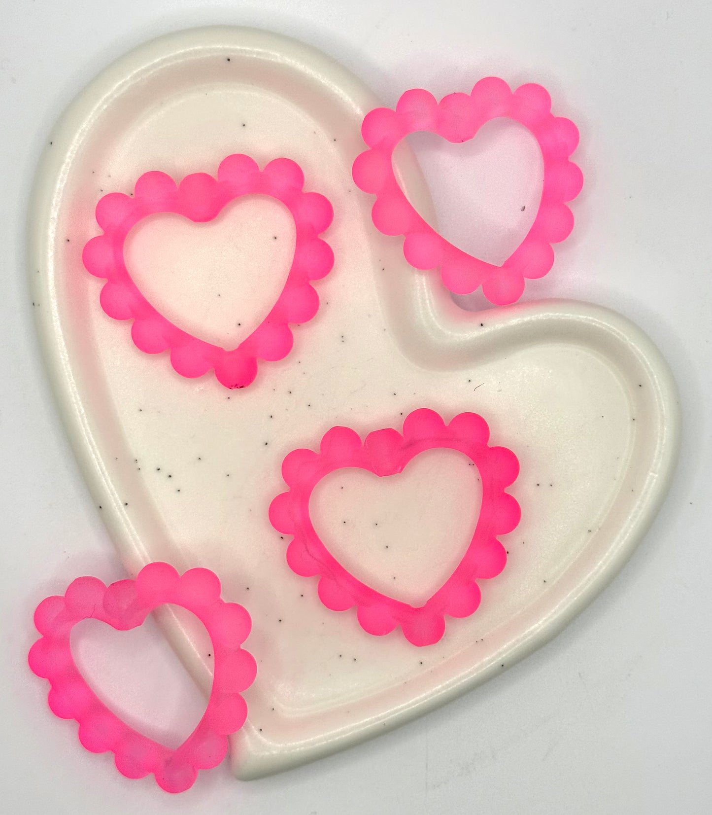 Bubble Heart Frame | Acrylic Beads