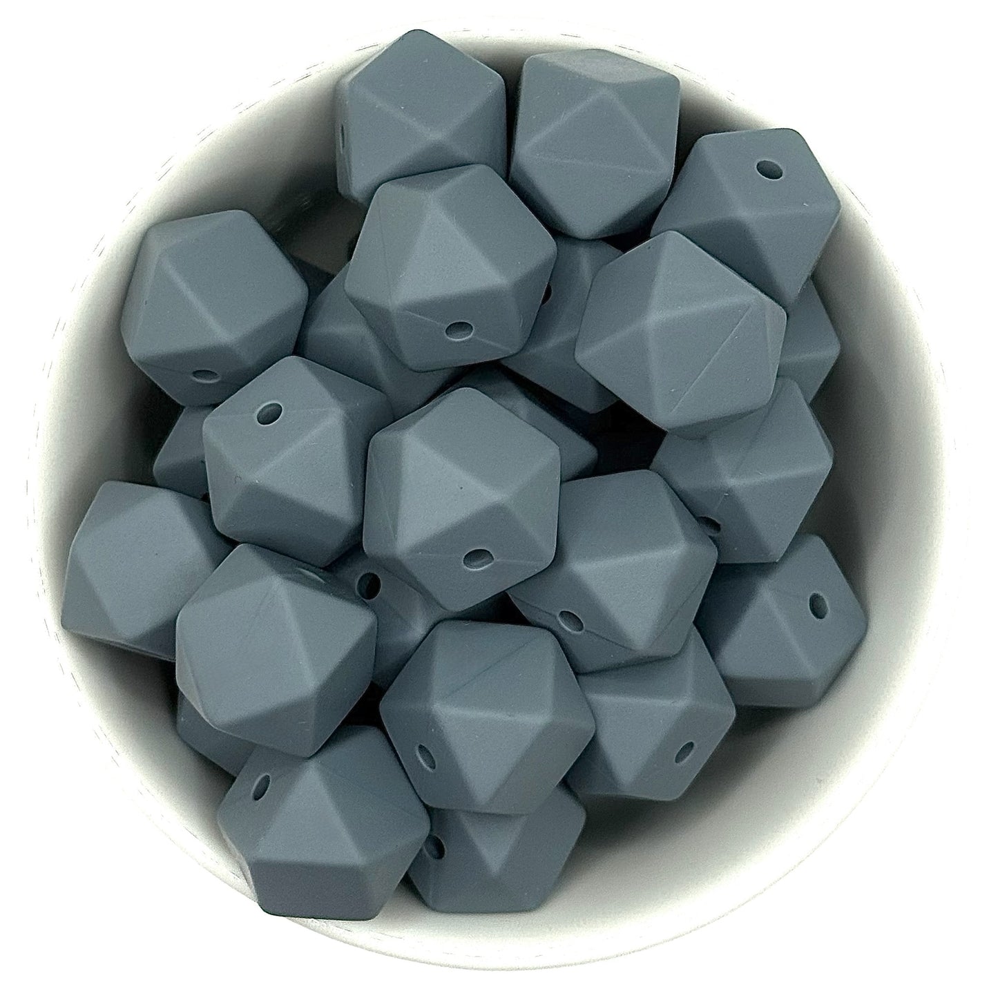 Hexagon 14mm | Silicone Beads